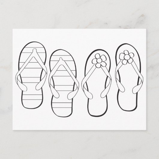 Sommerkollektion Postkarte (Vorderseite)