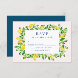 Sommerkollektoren und Foliage RSVP Karte