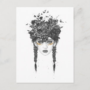 Sommerkönigin Postkarte