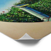 Sommerkonservenstadt Poster (Ecke)