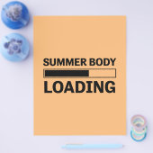 Sommerkörperbeladung Funny Sport Gym Flyer (Einzeln)