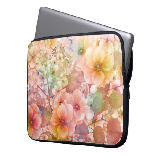 Sommerkosmos Laptopschutzhülle (Vorderseite Links)