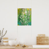 Sommerkräutern, wilde Blume Blumengelb Poster (Küche)