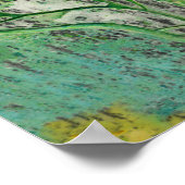 Sommerkräutern, wilde Blume Blumengelb Poster (Ecke)