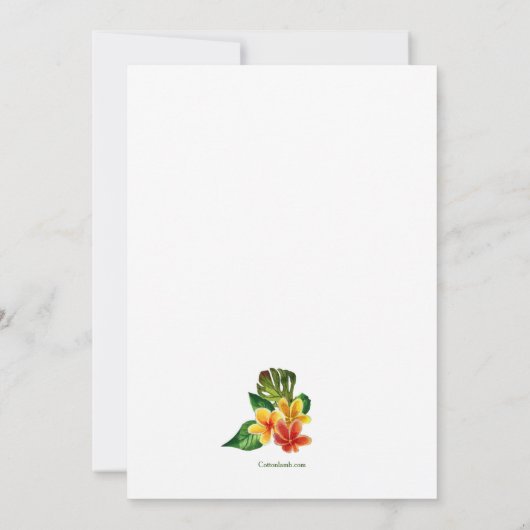 Sommerkühler Einladung (Rückseite)