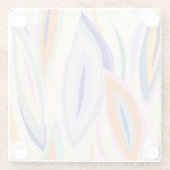 Sommerkunst: Kreatives Muster Glasuntersetzer (Rückseite)