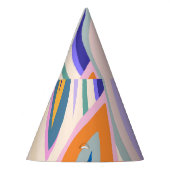 Sommerkunst: Kreatives Muster Partyhütchen (Links)