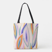 Sommerkunst: Kreatives Muster Tasche (Rückseite)