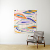 Sommerkunst: Kreatives Muster Wandteppich (Beispiel (Horizontal))