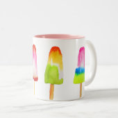 Sommerkunst Zweifarbige Tasse (VorderseiteRechts)