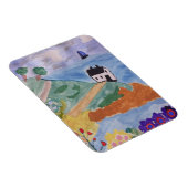 Sommerküste und Blume Magnet (Rechte Seite)