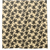 Sommerküstenartig wiederholt Schildkrötenmuster Duschvorhang (Vorderseite)