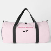 Sommerladung Rosa Duffle Bag (Rückseite)
