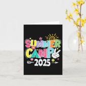 Sommerlager 2025 Sommerferien Matching Fam Karte (Gelbe Blume)