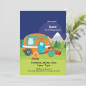 Sommerlager Einladung (Stehend Vorderseite)