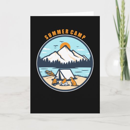 Sommerlager Karte (Vorderseite)