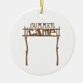 Sommerlager Keramik Ornament (Vorne)