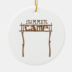 Sommerlager Keramik Ornament
