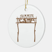 Sommerlager Keramik Ornament (Links)