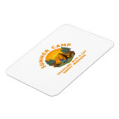 Sommerlager mit Katze Magnet (Linke Seite)