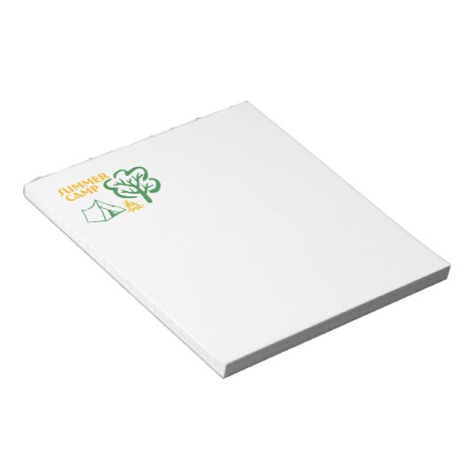 Sommerlager Notizblock (angewinkelt)