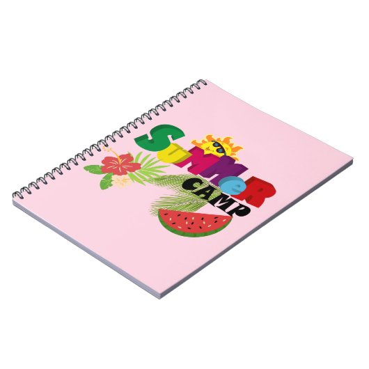 Sommerlager Notizblock (Linke Seite)