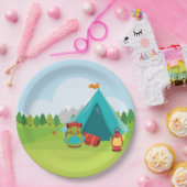 Sommerlager Pappteller (Party)