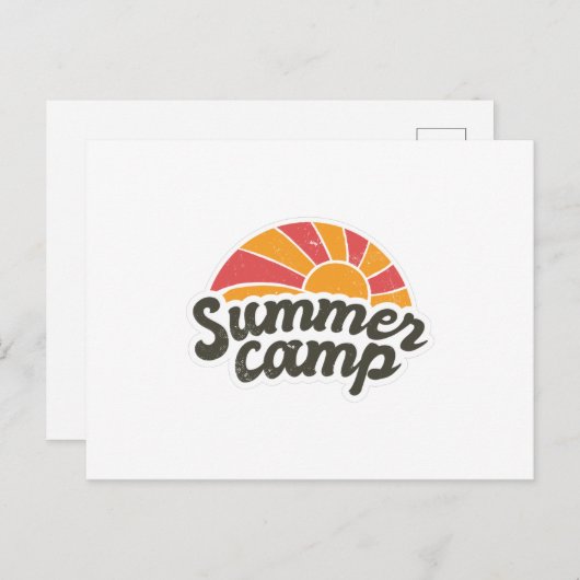 Sommerlager Postkarte (Vorne/Hinten)