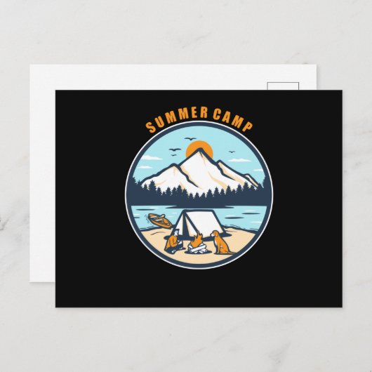 Sommerlager Postkarte (Vorne/Hinten)