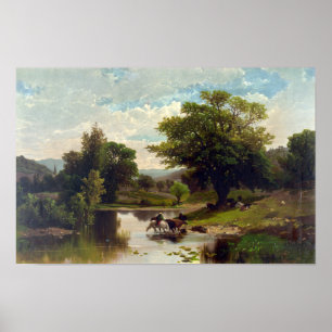 Sommerlandschaft - 1869 poster