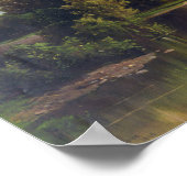 Sommerlandschaft - 1869 poster (Ecke)