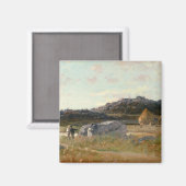 Sommerlandschaft 2 magnet (Vorderseite/Rückseite)