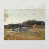 Sommerlandschaft 2 postkarte (Vorderseite)