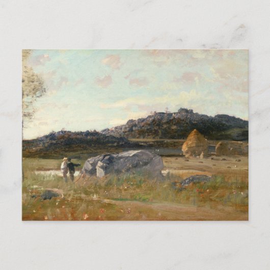 Sommerlandschaft 2 postkarte (Vorderseite)