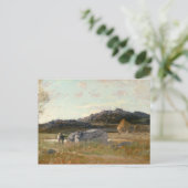 Sommerlandschaft 2 postkarte (Stehend Vorderseite)