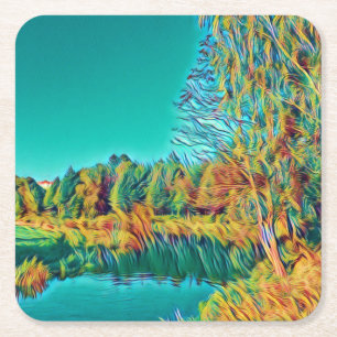 Sommerlandschaft Landschaft Untersetzer