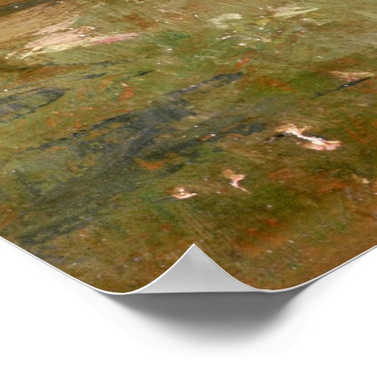 Sommerlandschaft Poster (Ecke)