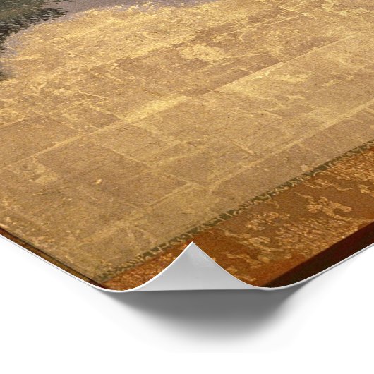 Sommerlandschaft Poster (Ecke)