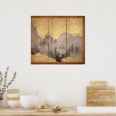 Sommerlandschaft Poster (Küche)