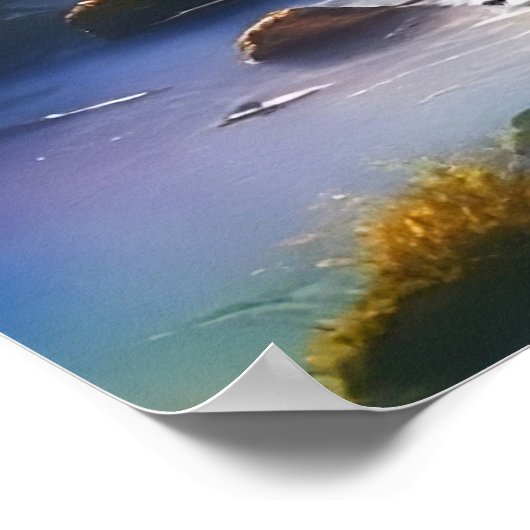 Sommerlandschaft Poster (Ecke)