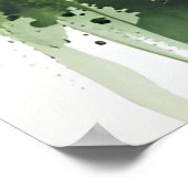 Sommerlandschaft Poster (Ecke)