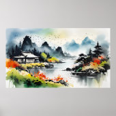 Sommerlandschaft Poster (Vorne)