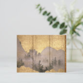 Sommerlandschaft Postkarte (Stehend Vorderseite)