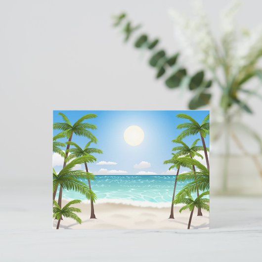 Sommerlandschaft Postkarte