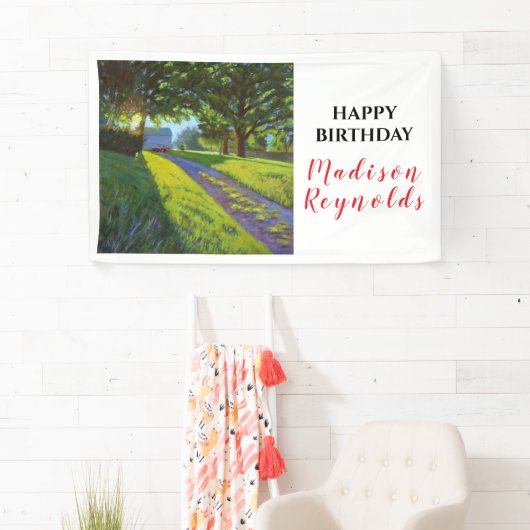 Sommerlandschaft Szene in hellen Sonnenlicht Gebur Banner (Insitu)