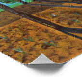 Sommerlandschaftsposter Poster (Ecke)