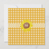 Sommerlandspass 16 . Geburtstag Geburtstag Einladung (Rückseite)