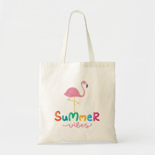Sommerlaune Flamingo Damen Tragetasche