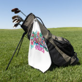 Sommerlaune Golfhandtuch (Gras)