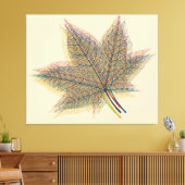 Sommerleaf Leinwanddruck (Insitu (Wohnzimmer))